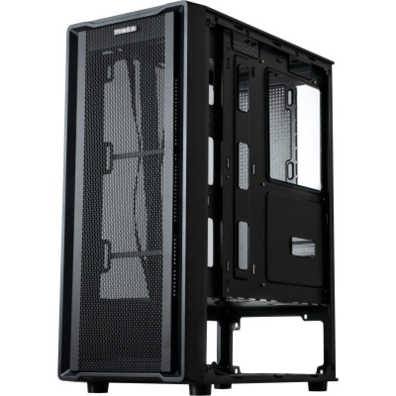Корпус Vinga CS216B, 193 х 445 х 335 мм, без БП (нижний) ATX