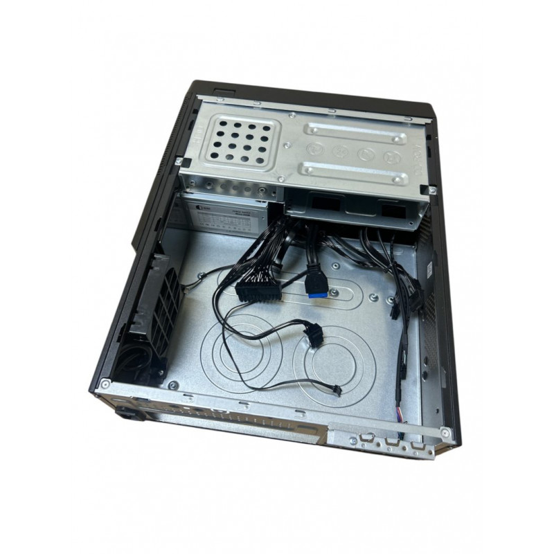 БУ Корпус QUBE Slim, БП 400 Вт (24+4+4), mATX
