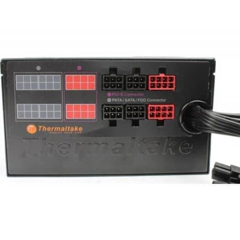 BU Power supply 630 W Thermaltake Smart, 24+4+4pin, video card power supply - 2x(6+2pin), 120 mm, ATX