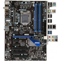 Used s1155 motherboard, MSI P67A-C43 (B3) (4xDDR3, Intel P67, PCI-Ex16x1, ATX)