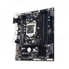 Discount. Used s1151 motherboard, Gigabyte GA-B150M-DS3H (4xDDR3, B150, VGA, DVI, HDMI, mATX)