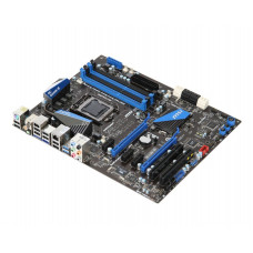 Discount. Used s1155 motherboard, MSI P67A-GD65 (B3) (4xDDR3, Intel P67, PCI-Ex16x2, ATX)