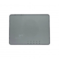 Used 3Com 3CGSU05 Unmanaged Switch, 5 x 10/100 Mbps