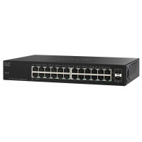 БУ Коммутатор неуправляемый Cisco SG112-24, 24 x Gigabit, 2 x SFP