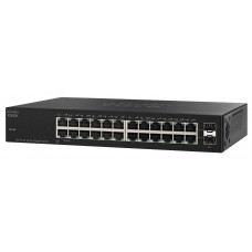 БУ Коммутатор неуправляемый Cisco SG112-24, 24 x Gigabit, 2 x SFP
