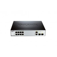 Used D-Link DES-3200-10 Managed Switch, 8 x 10/100, 2 x Gigabit/SFP