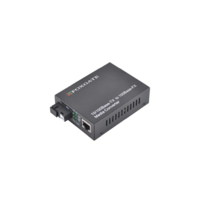 Used FoxGate EC-B-0.1-1SM-1550nm-20 km media converter