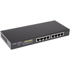 Used ZyXEL GS1900-8HP Smart Managed Switch, 8 x Gigabit, 8 x PoE+
