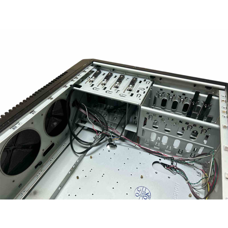 Used Chieftec Dragon CH-08B-B Black case, 540 x 205 x 480 mm, without PSU (top) ATX