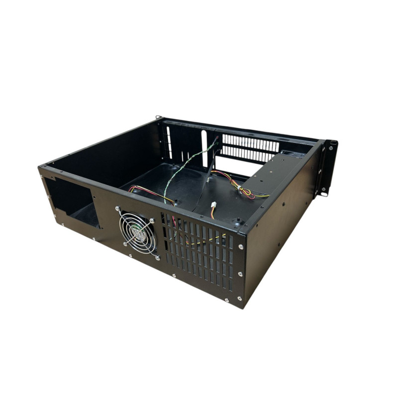 Used Server enclosure 2U, 435x375x130mm, ATX, 2x3.5" HDD