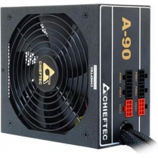 БУ Блок питания 650 Вт Chieftec, 24+4+4 pin, питание видеокарты - 1x(6+2 pin), 120 мм, ATX