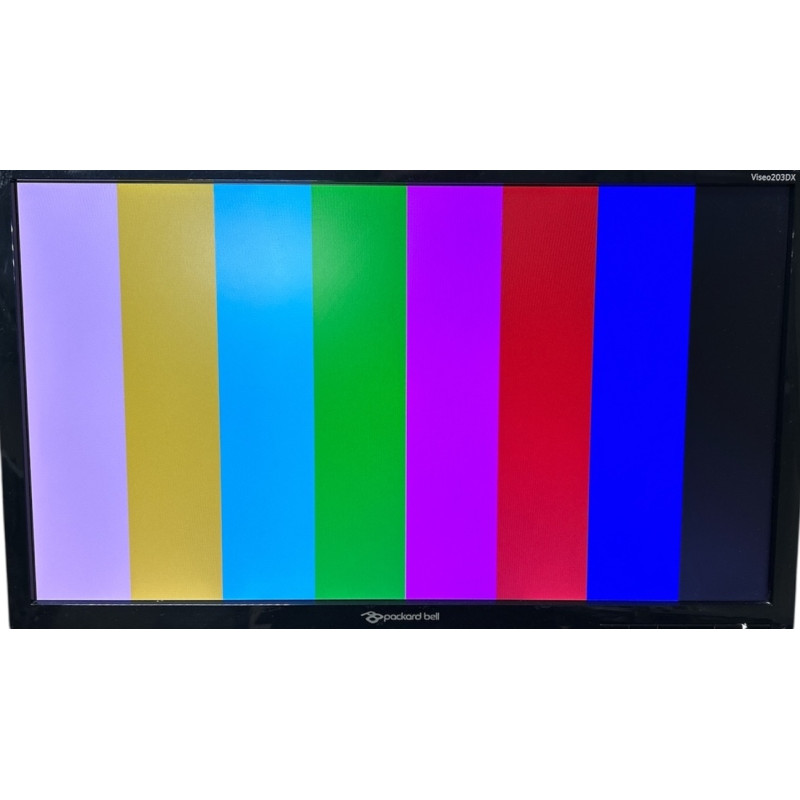 Discount! Used Monitor 19.5" LED TN, Packard Bell Viseo 203DX, 1600x900, 5 ms, 16:9, VGA