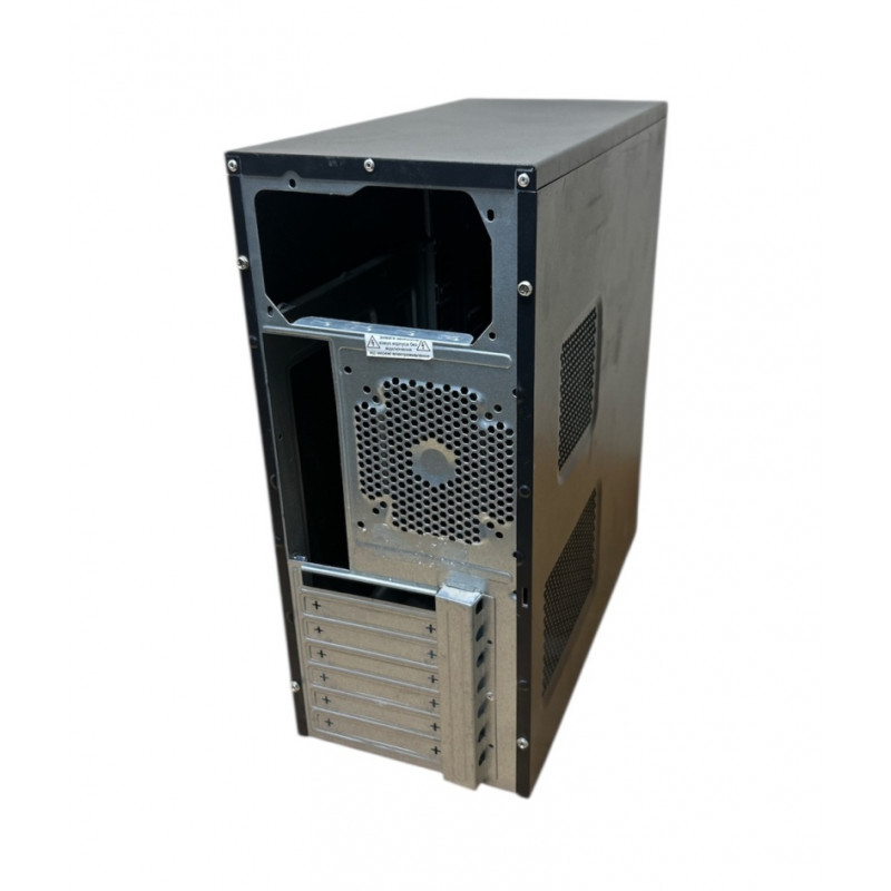 Used PC case, 175 x 395 x 415 mm, without PSU (top), microATX