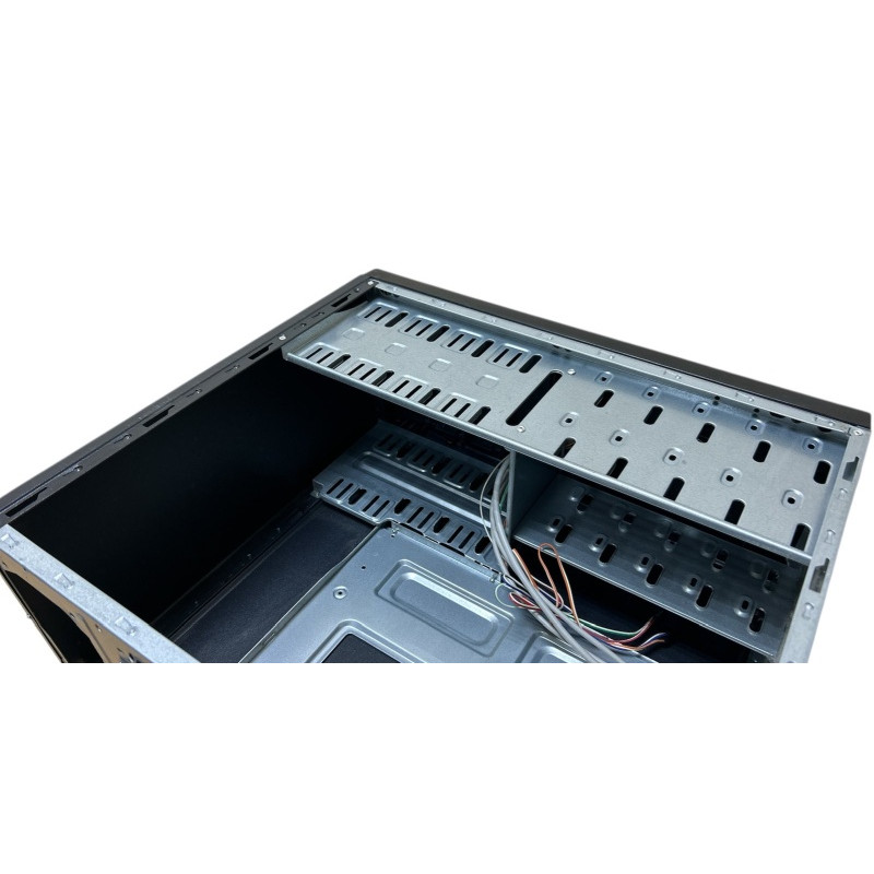 Used PC case, 175 x 395 x 415 mm, without PSU (top), microATX