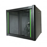 Used 19" MIRSAN WTN 9U 600x600 wall-mounted server cabinet (MR.WTN09U66DE.01)