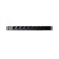 Used Kingda 9 sockets, 1U, PDU 220V C14, 16A (GER(16)N1009W-B19A)
