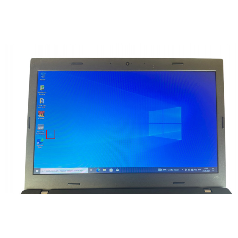Уценка! БУ Ноутбук 14" Lenovo ThinkPad L470, Core i5-7200U (2.5ГГц) Intel HD, 8GB DDR4, 120Gb SSD