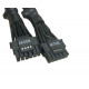 БУ Модульный кабель питания видеокарт к блокам Corsair, PCIe 5.1 12V-2x6 (600Вт)