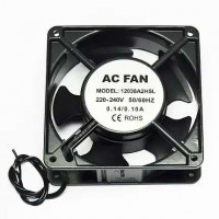 БУ Вентилятор AC FAN 12038A2HSL, 120x120x38 мм (220В, 0.14A, 2pin)