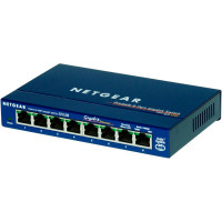 БУ Комутатор некерований  Netgear GS108, 8 x Gigabit