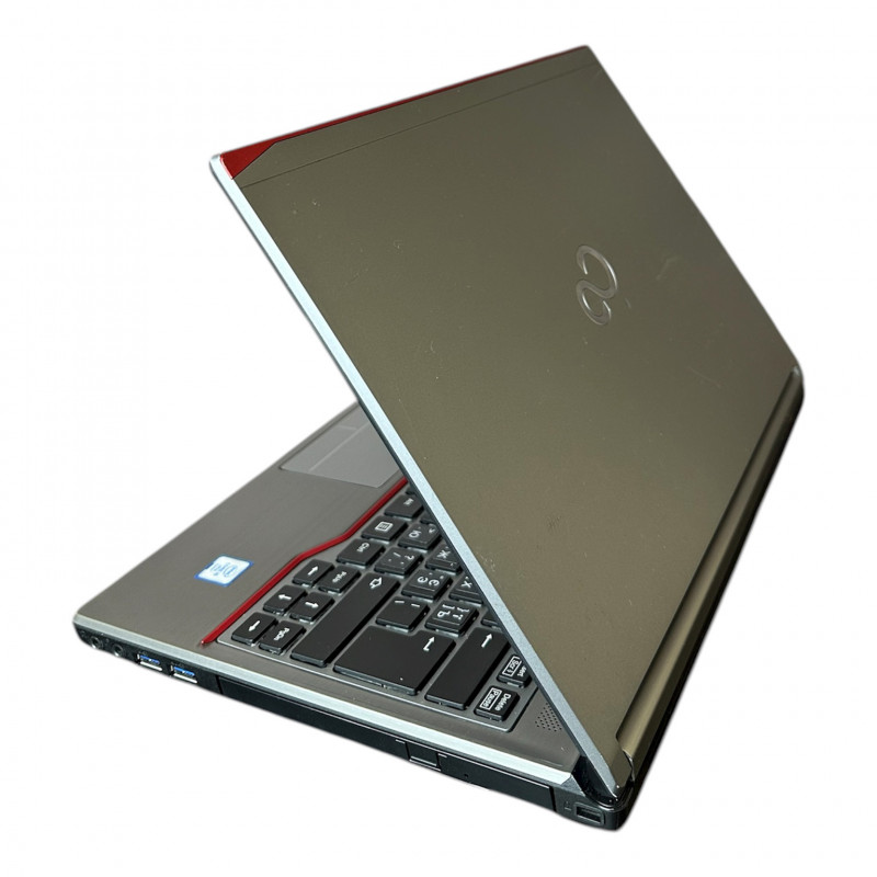 Used Laptop 13.3" Fujitsu LifeBook E736, Core i5-6300U (2.4GHz) 8GB DDR4, Intel HD 520, 120GB SSD