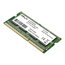 BU RAM 8 GB, DDR3L, for laptops, PNY (1600 MHz, 1.35 V, CL11, 64D0JKHNK)