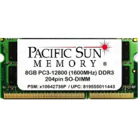 БУ Оперативна пам`ять 8 ГБ, DDR3, для ноутбуків, Pacific Sun (1600 МГц, 1.5 В, CL11)