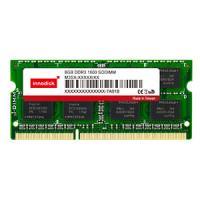 BU RAM 8 GB, DDR3, for laptops, Innodisk (1600 MHz, 1.5 V, CL11, M3S0-8GSSDCPC)