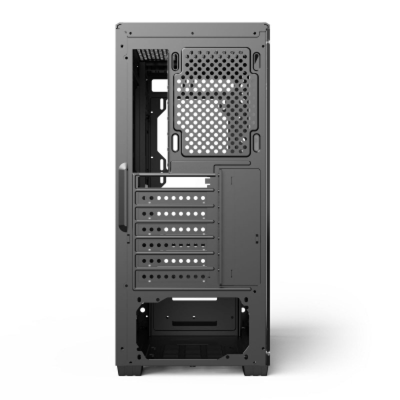 Alseye X3-B chassis, 3 x USB, 1 x Audio, mATX, without PSU (bottom)