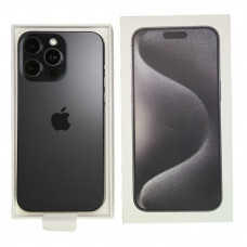 БУ Смартфон Apple iPhone 15 Pro Max 256GB Black Titanium (MU6P3J/A)