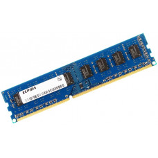 Used RAM 4 GB, DDR3L, for PC, Elpida (1600 MHz, 1.35 V, CL11, EBJ40UG8EFW0-GN-F)