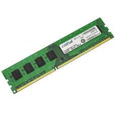 БУ Оперативная память 4 ГБ, DDR3L, Crucial (для ПК, 1600 МГц, 1.35 В, CL11, CT51264BD160BJ.C8FED)