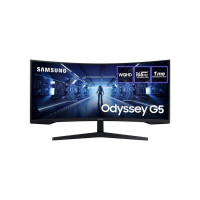 БУ Монітор 34" LED VA, Samsung Odyssey G5 C34G55TWWI, 3440x1440, 165Гц, 1мс, 21:9, Dport, HDMI