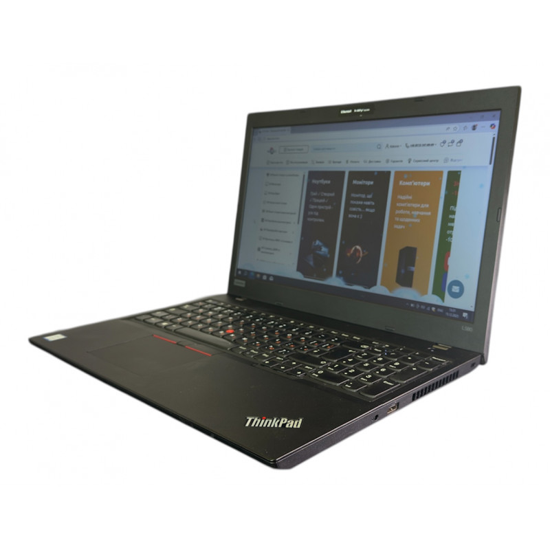 БУ Ноутбук 15.6" Lenovo ThinkPad L580, Core i5-7200U (2.5ГГц) Intel HD, 8GB DDR4, 256Gb SSD