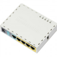 Used MikroTik RB750UP router, 5 x 100 mbit, 802.11ac