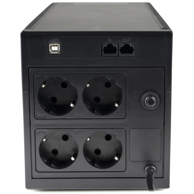 UPS Powercom RPT-1500AP Schuko (1500 VA/900 W, 160 - 275 V) without battery