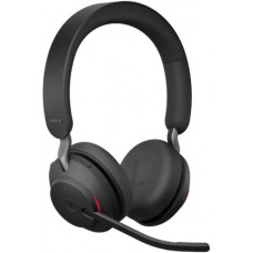 Used Jabra Evolve 2 65 Link380c MS Stereo Black Headphones (26599-999-899)