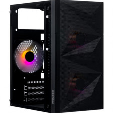 Prologix E113 Black 2 x USB 3.0, 2 x Audio, mATX, without PSU (top)