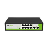 БУ Комутатор некерований ZKTeco ZK-PoE82N-120W, 8x10/100 PoE