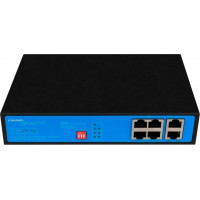 Used Ewind EW-S1906CF-AP Unmanaged Switch, 6x10/100, 4xPoE