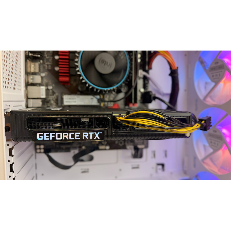 Used AS-IT gaming computer, Core i7-13700, RTX 3060 (12GB), B760, 32GB DDR4, 500GB SSD