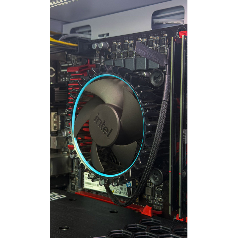 Used AS-IT gaming computer, Core i7-13700, RTX 3060 (12GB), B760, 32GB DDR4, 500GB SSD