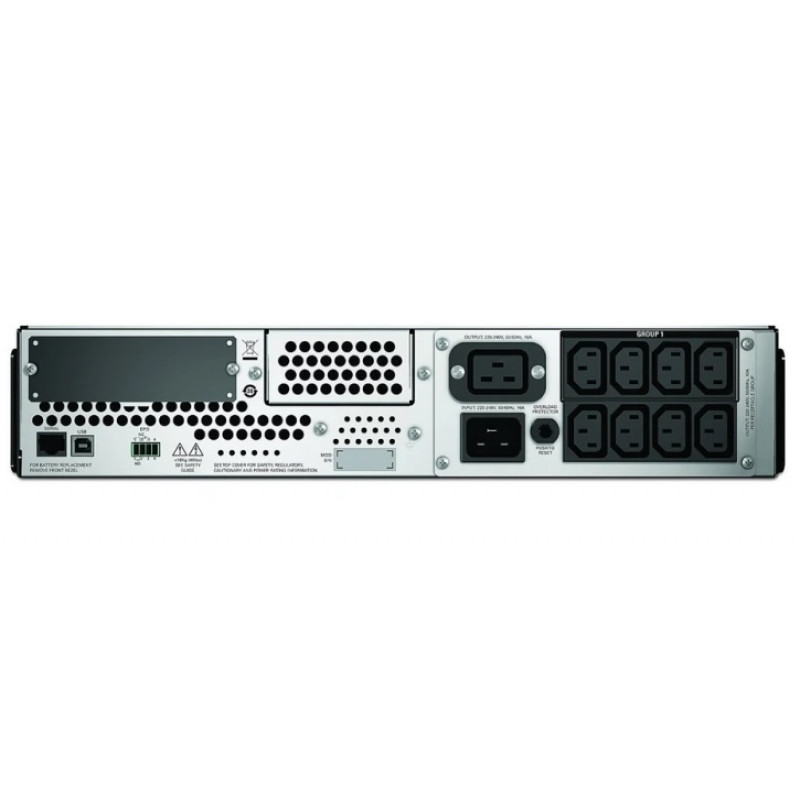 БУ ДБЖ лінійно-інтерактивний APC Smart-UPS 3000VA, 2700W, 2U Rack (SMT3000RMI2U) без АКБ