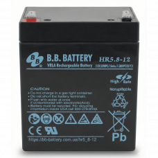 БУ Батарея для ДБЖ B.B. Battery BP5.8-12, 12v 5.8Ah, 90х70х106 мм