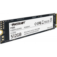 Used 512 GB Patriot SSD drive (M.2, TLC, PCIe NVMe 4.0, 1700/1200, P300P512GM28)