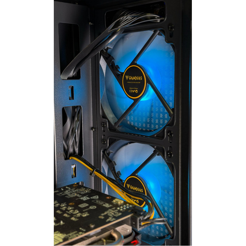 Used AS-IT gaming computer, Core i5-7400, RX 470 (4GB), H110, 8GB DDR4, 240GB SSD