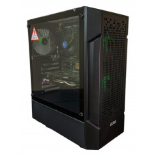 Used AS-IT gaming computer, Core i5-7400, RX 470 (4GB), H110, 8GB DDR4, 240GB SSD