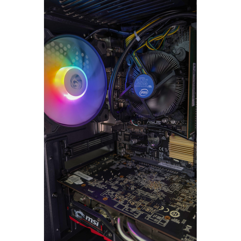 Used AS-IT gaming computer, Core i5-7400, RX 470 (4GB), H110, 8GB DDR4, 240GB SSD