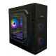 Used AS-IT gaming computer, Core i5-7400, RX 470 (4GB), H110, 8GB DDR4, 240GB SSD