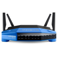 БУ Маршрутизатор Linksys WRT1900AC, Wi-Fi 5, 2.4/5 ГГц, 1734 Мбіт/с, 4x Lan, USB